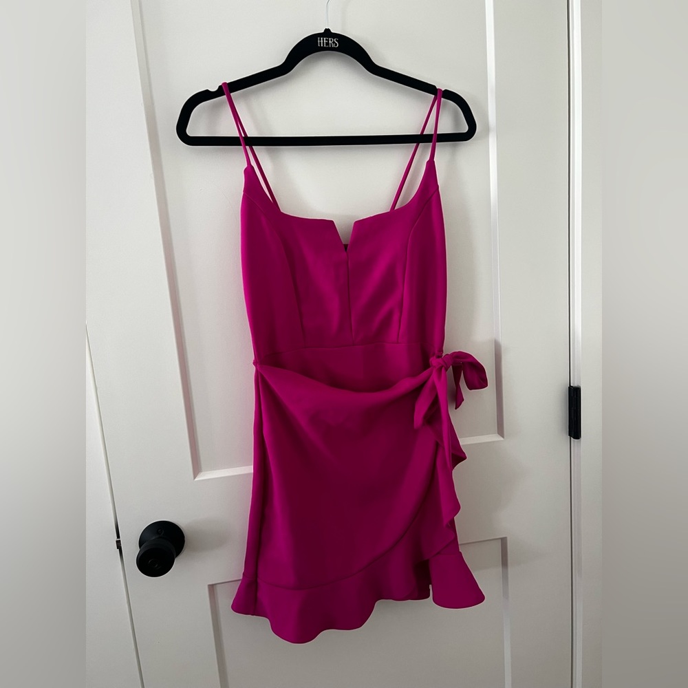 NWT Lulus Hot Pink Mini Dress